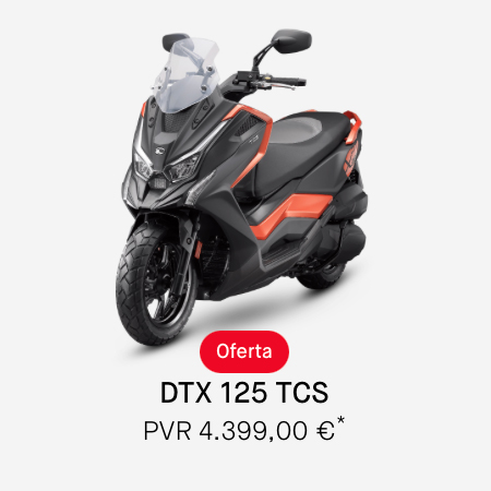 Hasta 500€ de descuento en motos y scooters Kymco Euro 5.